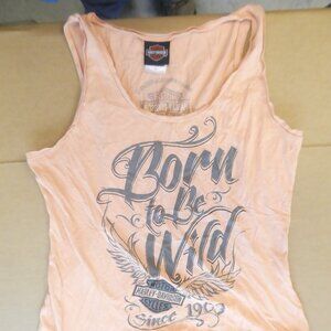 Bravado Harley Davidson Tank Top - Born To Be Wild Since 1903 -  Size L